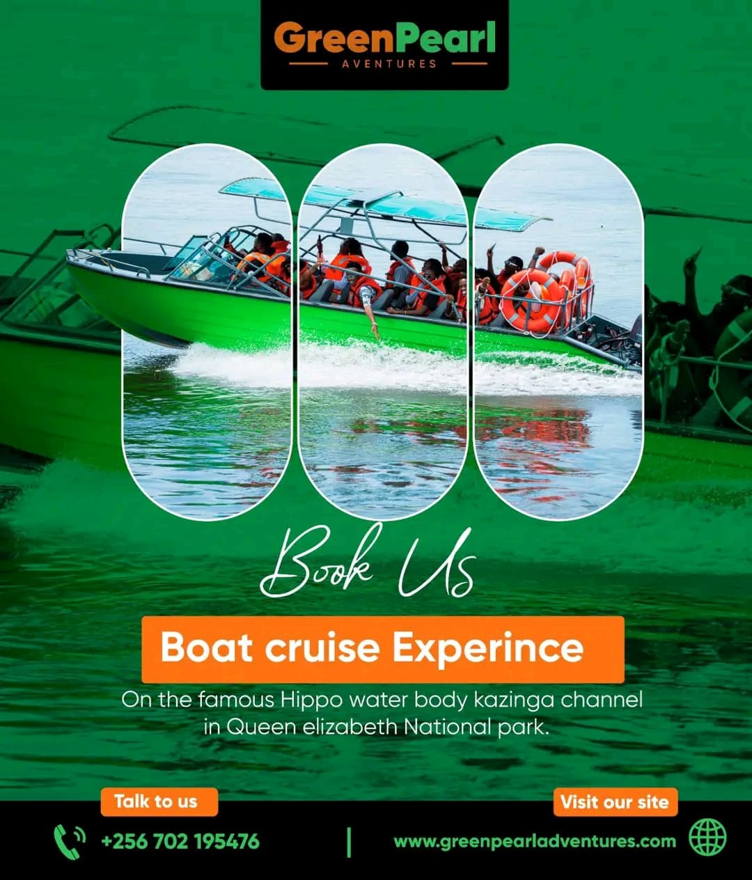 Kazinga channel boatcruse 
